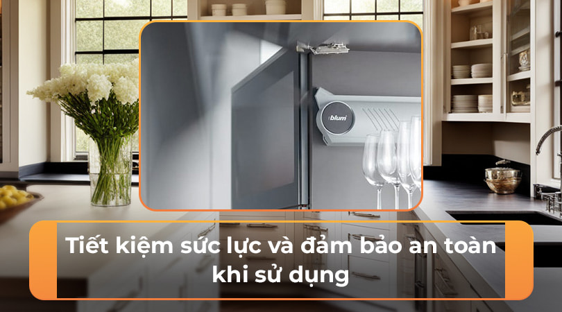 Tiết kiệm sức lực và đảm bảo an toàn cùng Blum HF25